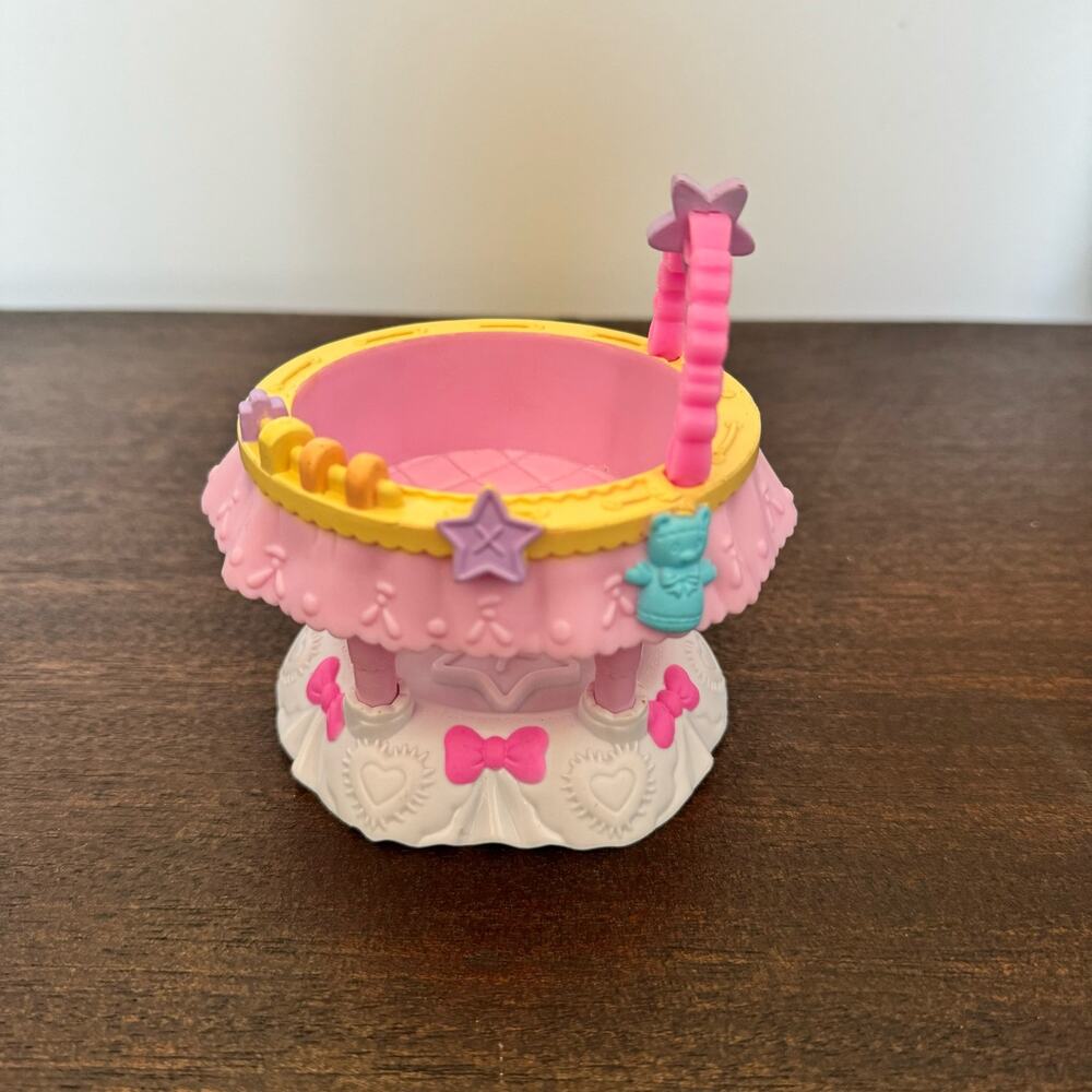 My Little Pony Baby Crib Cradle Bassinet 2008 Hasbro Horses Ponies Play Toys